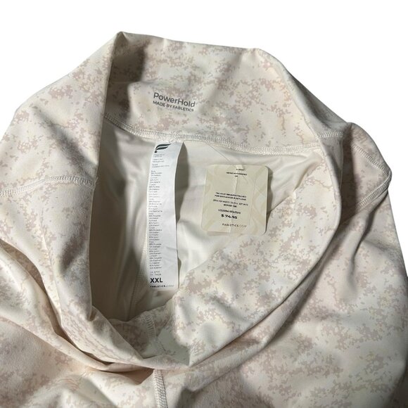 NWT Fabletics Define High Waisted 7/8 Legging Soft White Mini Nueue Camo XXL - Picture 7 of 8